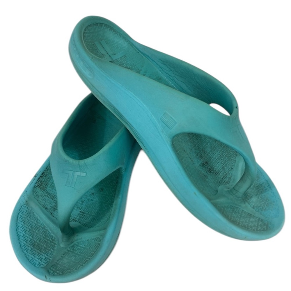TELIC Teal Sandals/Flip Flops - Medium - W9 / M8 / EUR 40-41